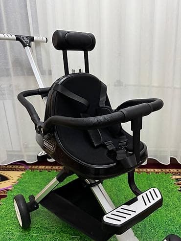 twin: 🖤 Коляска для близнецов / складная прогулочная коляска JRQ ⸻ 📦 В — 5