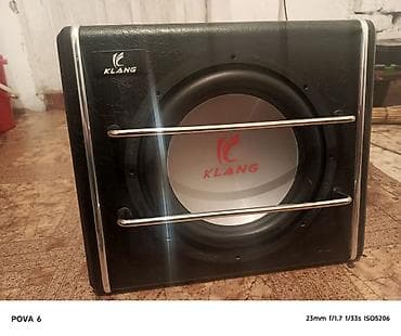 kla k7: Сабвуфер KLANG в корпусе хорошо играет могу дать с проводами срочно — 4