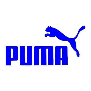 Футболки: Футболка белого цвета с крупным принтом “PUMA” и изображением черной — 7