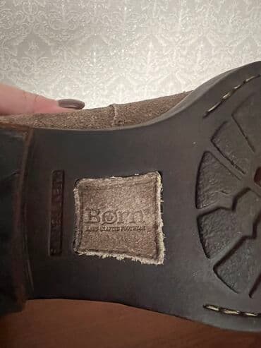 кроксы крокс crocs: Ботинки натуральная замша. Новые. Размер 37 — 4