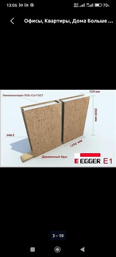 Строительно-монтажные услуги сип панелей пот ключ - Монтаж кровли