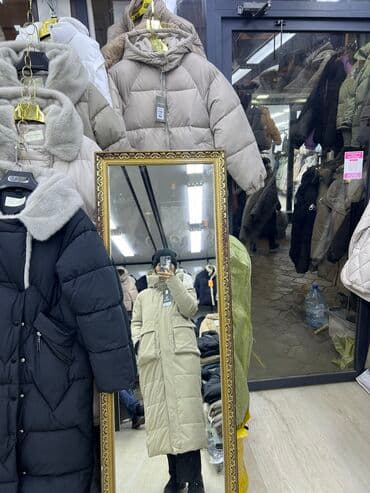 срочно продаю в связи с переездом: Пуховик, Узун модель, Эки тараптуу модель, M — 1