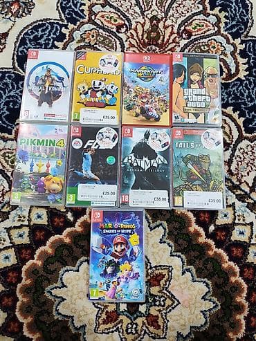 Видеоигры и приставки: Коллекция видеоигр и аксессуаров для Nintendo Switch и одна игра для — 2
