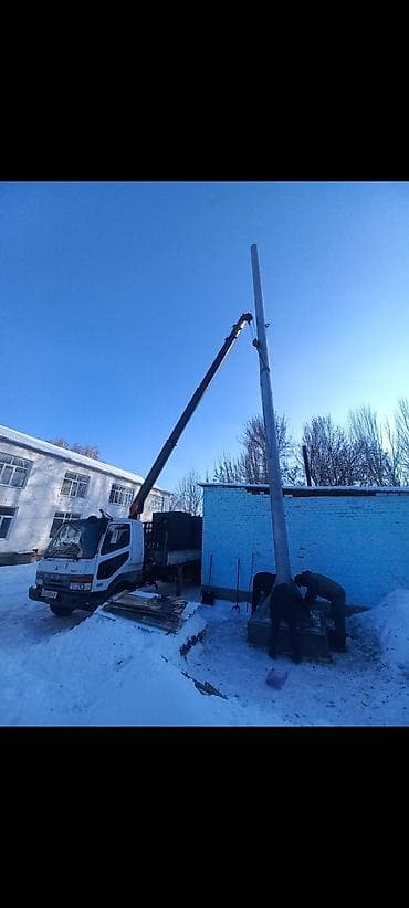 full construction: Услуги манипулятора и монтажных работ - Манипулятор на базе грузовика — 1