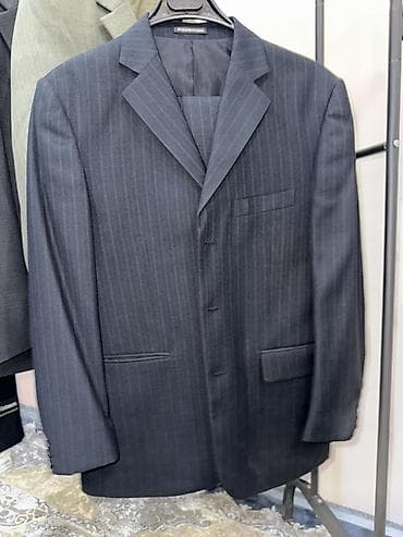 брюки с разрезом: Классический мужской костюм (пиджак + брюки) - Цвет — 7