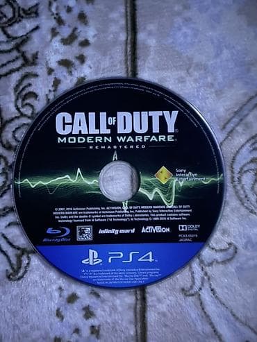ps camera: Предлагается диск с игрой Call of Duty: Modern Warfare Remastered для — 1
