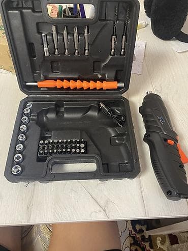 тросс канализация: Аккумуляторная отвертка в кейсе с насадками Комплектация: - — 2