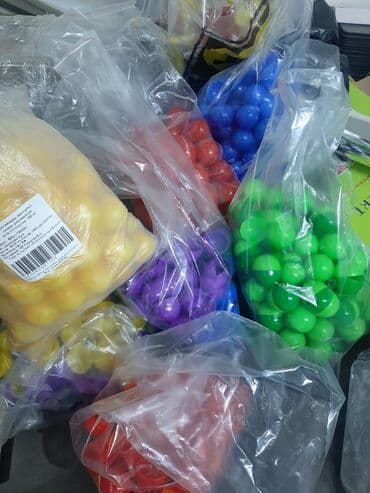 детские шарики для сухого бассейна: Шарики для розыгрышей шарики для лототронов шар разные цвета диаметр — 5