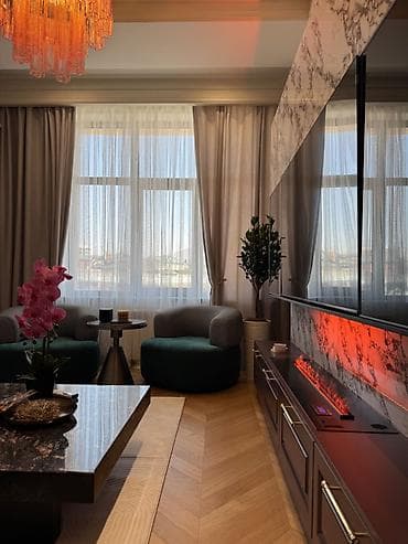 респект: 2 комнаты, 75 м², Элитка, 2 этаж, Дизайнерский ремонт — 10