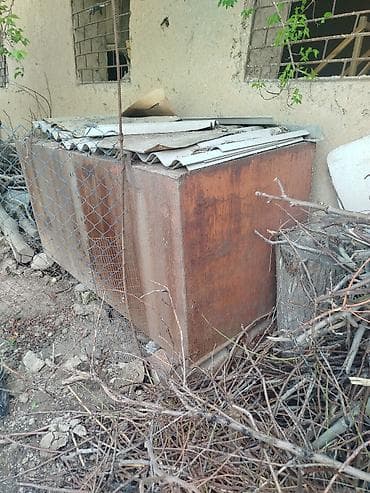 Металлический ящик/контейнер из листовой стали - Материал: сталь