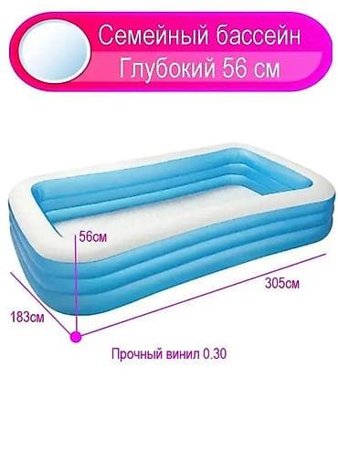 детская бассейн: Детские и семейные бассейны Intex/Bestway — надувные и каркасные — 2
