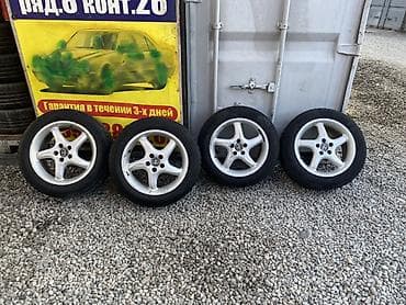 Комплект из 4 колес Toyota на литых дисках. Характеристики: - Диаметр — 1