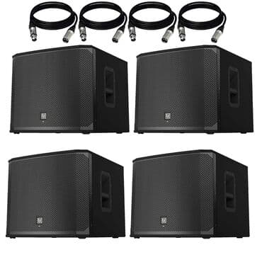 акустические системы мощные: Комплект из 4 сабвуферов!Electro Voice Ekx-18SP Активный сабвуфер — 1