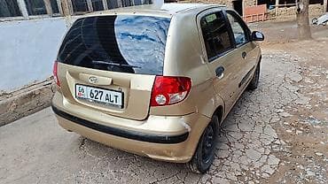 Транспорт: Hyundai Getz: 2002 г., 1.4 л, Автомат, Бензин, Хэтчбэк — 5