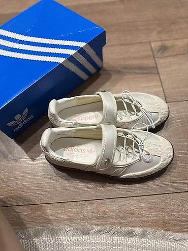 бутсы 38: Кроссовки, 37, Adidas, Новый, цвет - Бежевый — 3