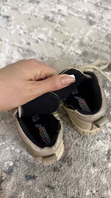 резиновые сапоги оптом: Ботинки для девочки Фирма Toddler, Турция, 21 размер Правильная — 4