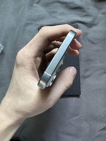 mate 20: IPhone 16 Pro, Б/у, 256 ГБ, White Titanium, Зарядное устройство, Защитное стекло, Чехол, 98 % — 6