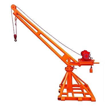 Мини-кран строительный (стреловой) Компактный стреловой мини-кран для