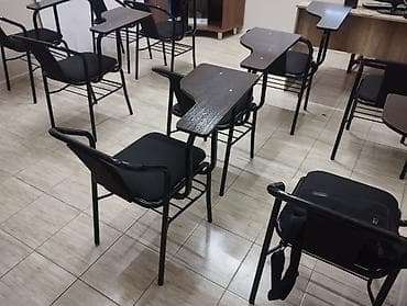 coffee table: Офисный стол, Нерегулируемый, цвет - Коричневый, Угловой, ЛДСП — 2