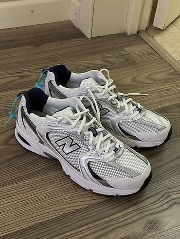 Мужские кроссовки, 45, New Balance, Новый, цвет - Белый, Самовывоз