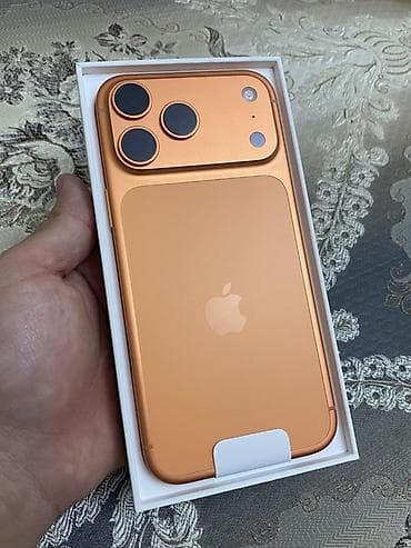 ipad 4 mini: IPhone 17 Pro Max, Новый, 512 ГБ, Оранжевый, Коробка, 100 % — 1