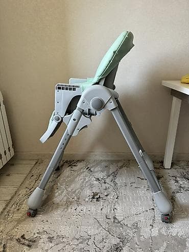 small table: Детский стульчик для кормления - Регулируемая высота: шкала на ножках — 2