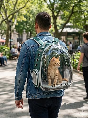 кой аштоо: Продаю новую переноску-рюкзак «Иллюминатор» 🐾 ✨ Панорамное окошко — — 2