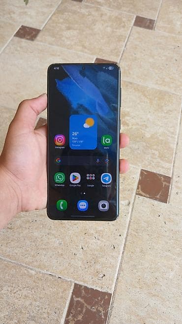 samsung s10 plus: Samsung Galaxy S21 Plus, Б/у, 256 ГБ, цвет - Серый — 2