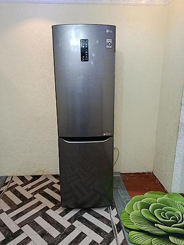 купить морозильные камеры бу: Холодильник LG, Б/у, Двухкамерный, No frost, 60 * 195 * 60 — 1