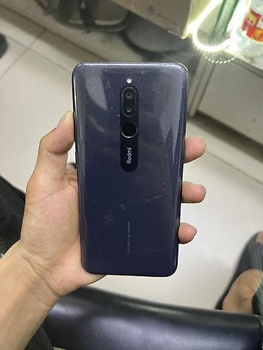 Redmi, Redmi 8, Б/у, 64 ГБ, цвет - Серый, 1 SIM, 2 SIM