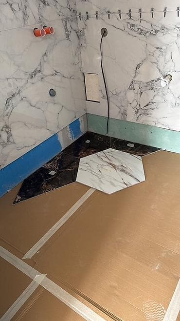 металлочерепица в рассрочку: Укладка крупноформатного керамогранита и мраморных слэбов «под ключ» — 3