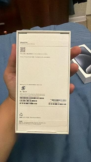 iphone 11pri: IPhone 17 Pro, Б/у, 256 ГБ, Синий, Коробка, 100 % — 6