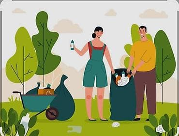 Аймактарды жыйнап тазалоо: Аймактарды жыйнап тазалоо, Уборка двора и сада — 1