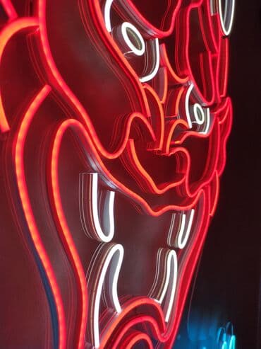 изготовление рекламных вывесок: | Вывески, Неоновые вывески, | Монтаж, Разработка дизайна, Снятие размеров — 2