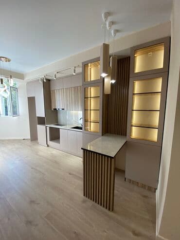 бишкек эмерек: Буйрутма эмеректер, Ашкана гарнитурасы, Үстөл, Шкаф — 4