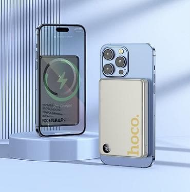hoco k21: Внешний аккумулятор Hoco с магнитной беспроводной зарядкой (MagSafe) — 1