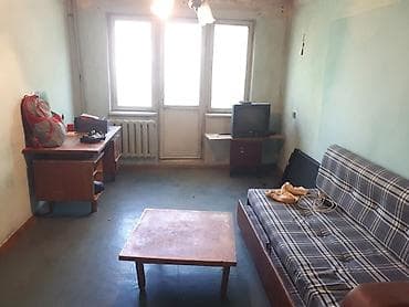 комната бишкеке: 48 м², Без мебели — 10
