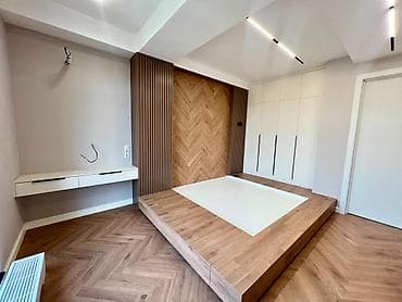 Квартиры: 3 комнаты, 105 м², Асанбай мкр Элитка, 9 этаж, Дизайнерский ремонт — 7