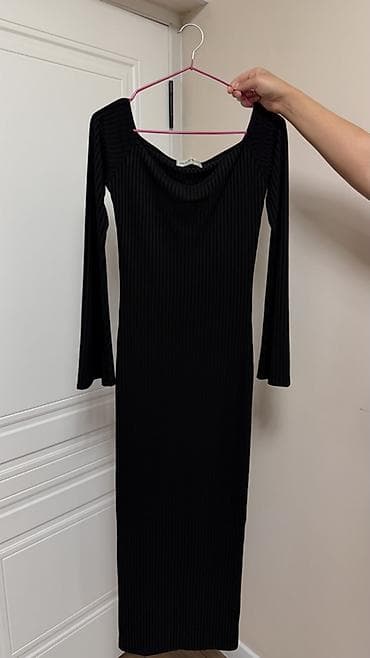 баш кийим: Набор женской одежды — 4 вещи. 1) Платье миди из легкой ткани, цвет — 2