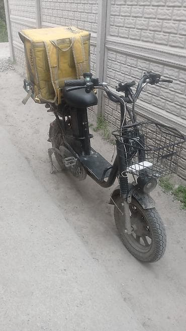 fixed gear: Электровелосипед — 1