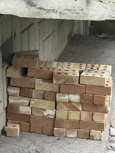 Тешиктүү, Бышкан кирпич, Бирдик, 250×120×65