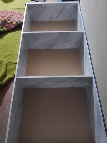 кухонный стелаж: Книжная полка, ЛДСП, Подвесная — 2