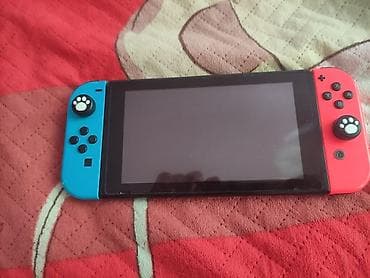 Nintendo Switch (Neo Red/Blue) с док-станцией - Оригинальная at lalafo.kg Nintendo Switch (Neo Red/Blue) с док-станцией - Оригинальная