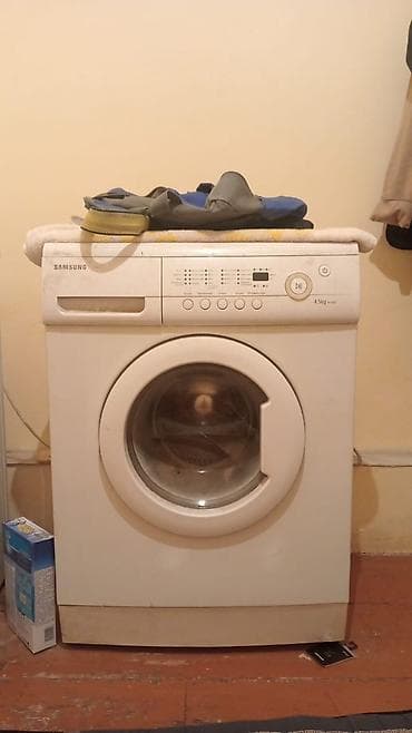 macbook air a1237: Стиральная машина Samsung, фронтальная загрузка. - Загрузка: 4,5 кг — 1