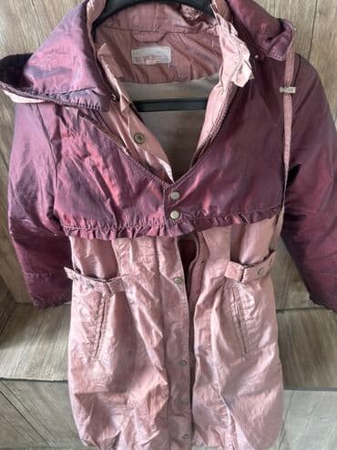 плащи от дождя: Модный детский осенний тренч на девочку 8-10 лет. свет: бежевый — 6