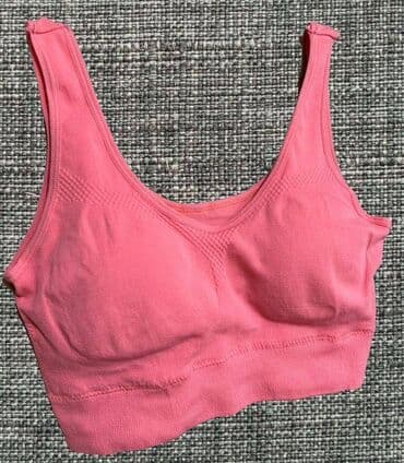 спортивное оборудование: Спортивный бюстгальтер, женский укороченный топ для занятий, лифчик — 2