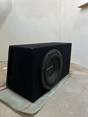 Автоунаа электроникасы: Оригинальный сабвуфер Pioneer и усилитель Kenwood для автомобиля — 2