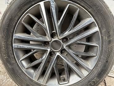 diski kg: Колеса в сборе 225 / 55 / R 17, Лето, Б/у, 1 шт, Легковые, Литые, отверстий - 5 — 8