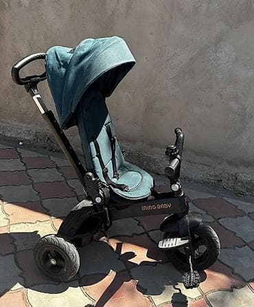 Продается детский велотрехколесо-коляска INING BABY в хорошем — 2