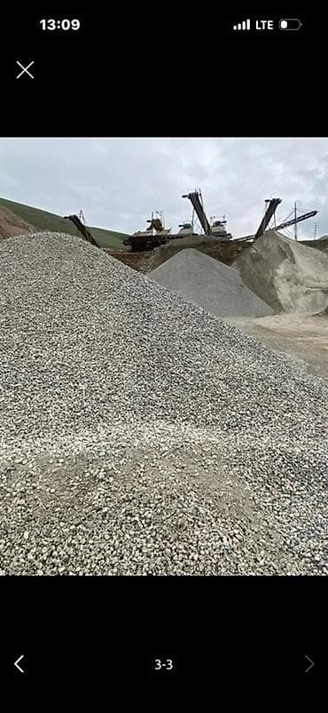 грунт в аквариум: Щебень и песчано-гравийные материалы с карьера - Фракции: от мелких — 1